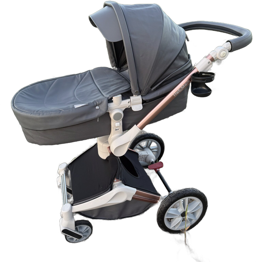 Hot Mom 360 rotating stroller, gray